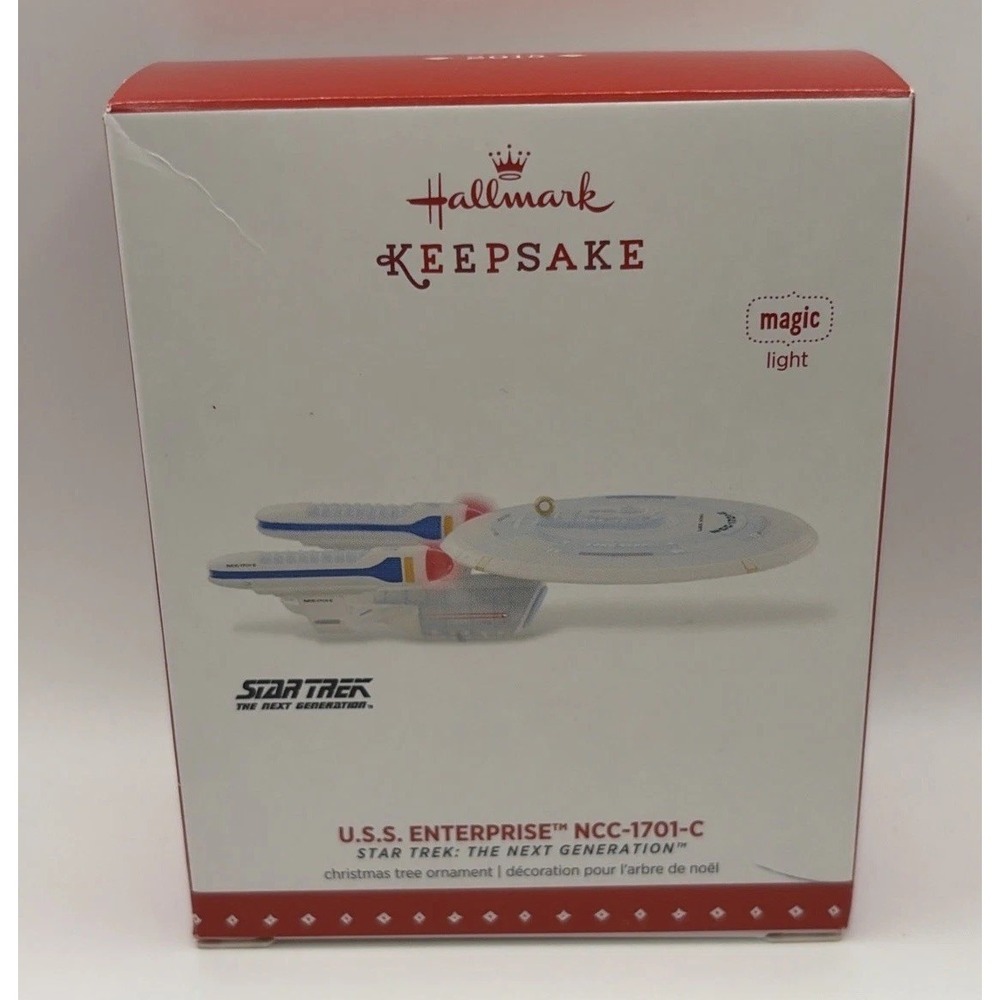 2015 Star Trek The Next Generation USS Enterprise NCC-1701-C Hallmark NEW